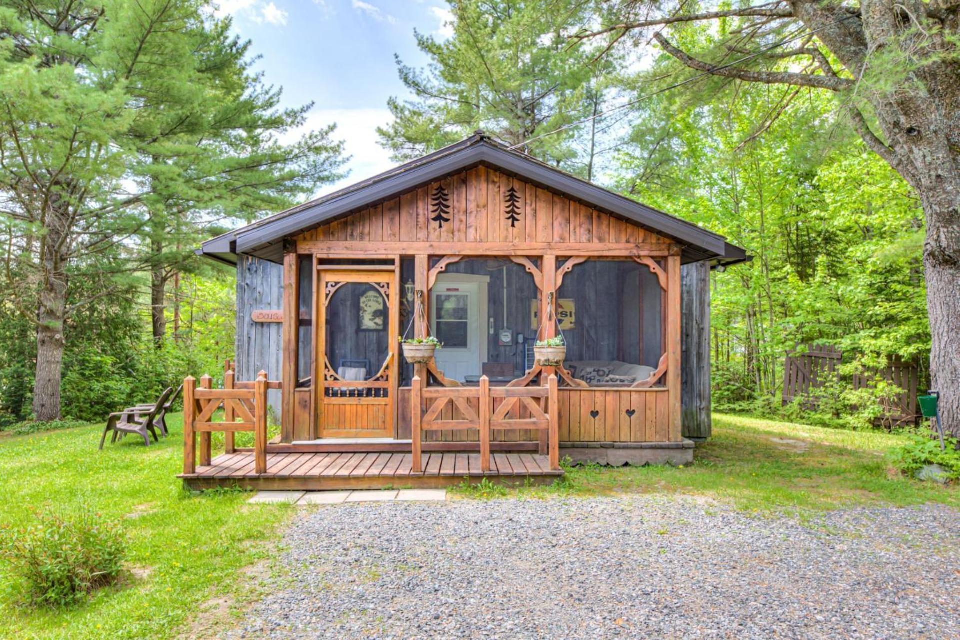 Domaine Chalets Des Pins Rawdon Luaran gambar
