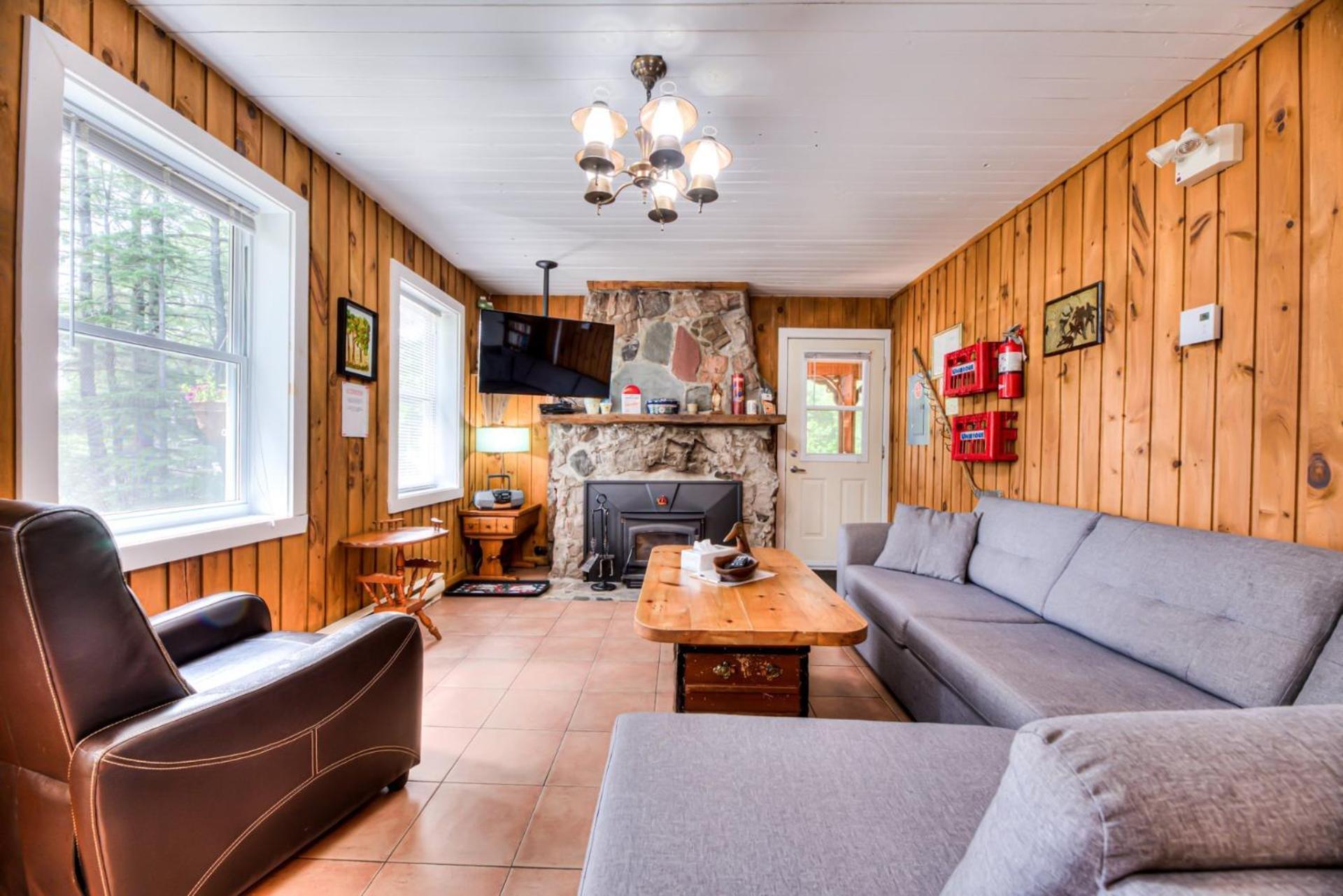Domaine Chalets Des Pins Rawdon Luaran gambar